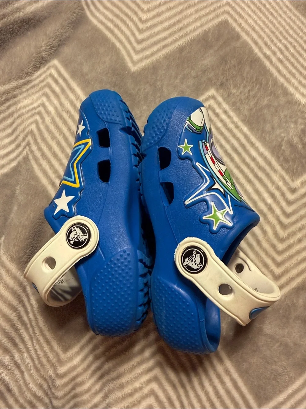 Crocs Toy Story 4 Waterproof Slip-On Shoes Blue